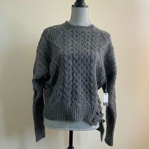 NWT NSF Skyla Side Tie Sweater